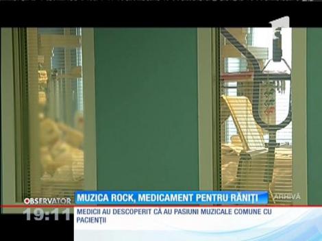 Muzica rock, medicament pentru răniţii din club Colectiv