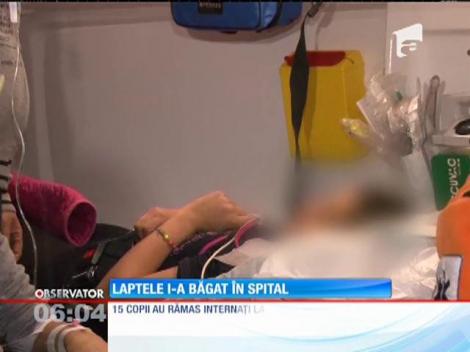 Laptele primit l-a şcoală a băgat în spital 20 de copii de la o şcoală din Feteşti