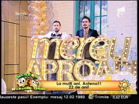 Ei sunt EROII dimineților tale! La 22 de ani de Antena 1, Răzvan și Dani au dat startul distracției, alături de cei mai în vogă artiști