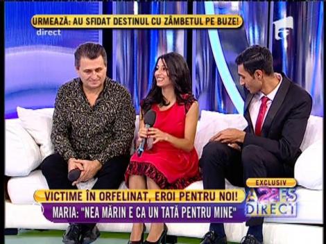 Maria și Gheorghe, doi tineri abandonați de părinți, și-au îndeplinit visul la "Poftiți de vă iubiți!" De la întâlnirea cu Nea Mărin, viața lor s-a schimbat