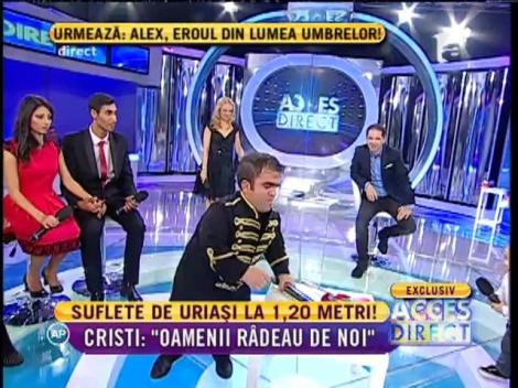 Cristi și Mădălina ne-au pregătit o surpriză, un număr de magie