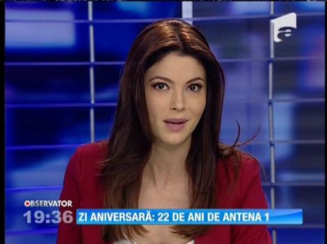 Antena 1 împlineşte astăzi 22 de ani de emisie