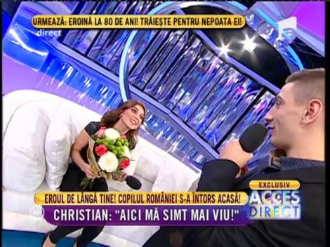 L-a văzut la televizor, la Antena 1, și s-a îndrăgostit iremediabil de el! Cerere în căsătorie, în direct