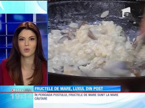 Există şi "fructe" interzise în post. Fructele de mare