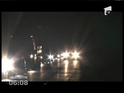 Neatenţia unui şofer a băgat în spital un conducător auto şi a blocat sute de maşini, pe un drum naţional din Dâmboviţa
