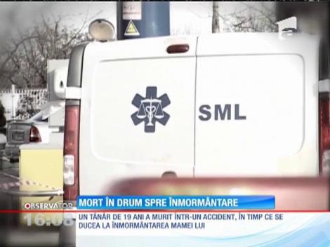Un tânăr din Bacău a murit în timp ce se ducea la înmormântarea mamei sale