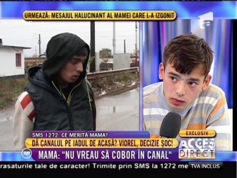 Viorel, cu ochii în lacrimi: "Mama m-a vizitat doar pentru banii mei"