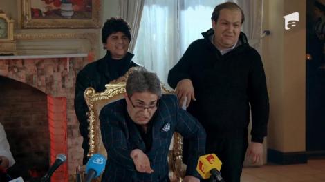 Gigi Becali ține o conferință de presă despre Steaua