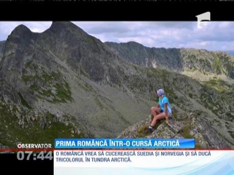 Cristina Bucureştean, prima româncă care va merge într-o cursă artică exclusivistă