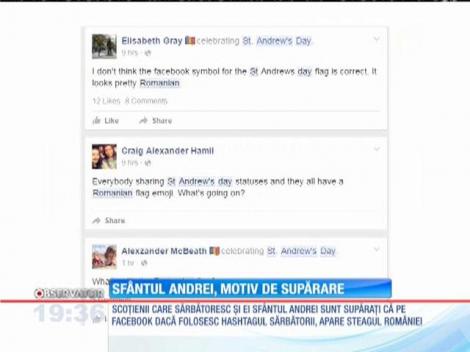 Sărbătoarea de Sfântul Andrei, motiv de supărare pentru scoţieni