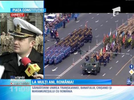 A început Parada de Ziua Naţională. 2600 de militari defilează în Piața Constituției