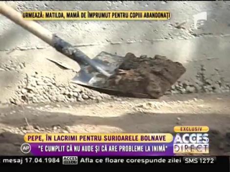 Pepe, jurat al emisiunii ”Ham Talent”, tată de împrumut! A petrecut o zi în compania a două fetițe bolnave