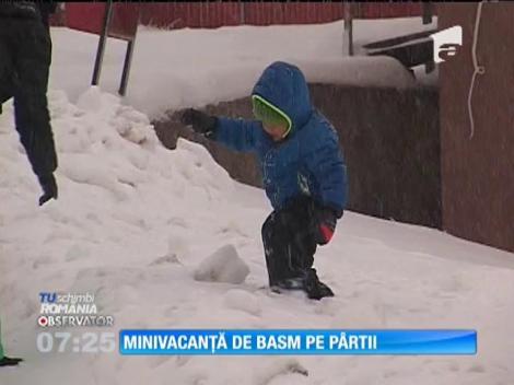 Minivacanţă de basm pe pârtii