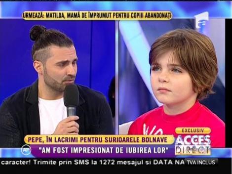 Pepe: "Am fost impresionat de iubirea lor!"