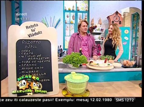 Risotto cu pupic! Rețeta cu 4 tipuri de brânzeturi care impresionează pe oricine