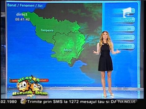 Prognoza meteo. Vremea va fi ușor mai caldă decât în mod obișnuit