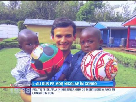 Moş Nicolae a venit mai devreme într-un orfelinat din Congo