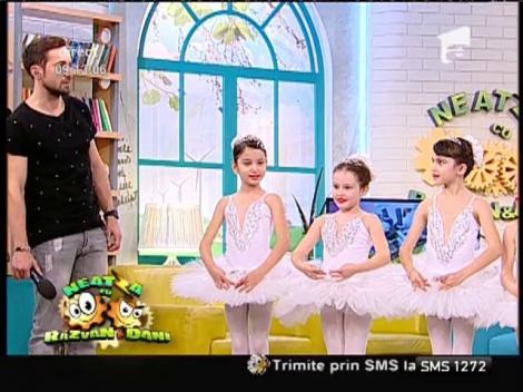 Copiii din trupa de balet Giselle, distracție, bucurie și talent