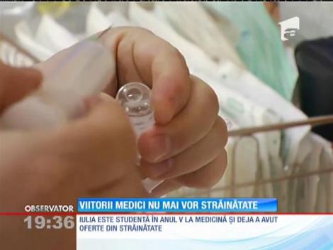Studenţii de la Medicină nu mai vor în străinătate!
