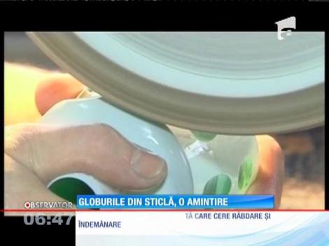 Globurile de sticlă din bradul de Crăciun, o amintire