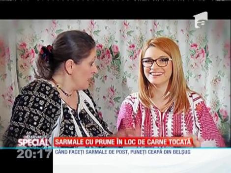 SPECIAL! Sarmale de post cu prune uscate