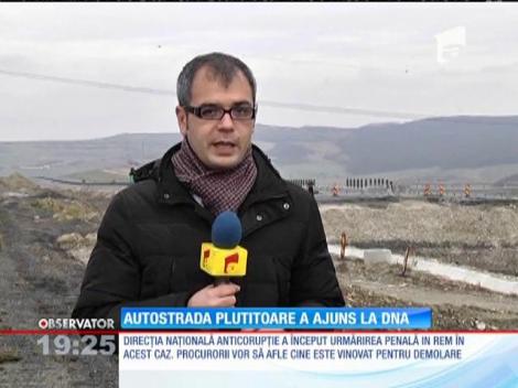 Autostrada demolată Sibiu - Orăştie a intrat în vizorul DNA