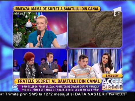 Viorel a primit o veste minunată! Fratele secret al băiatului din canal trăiește!
