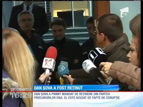 UPDATE! Dan Șova a fost reținut