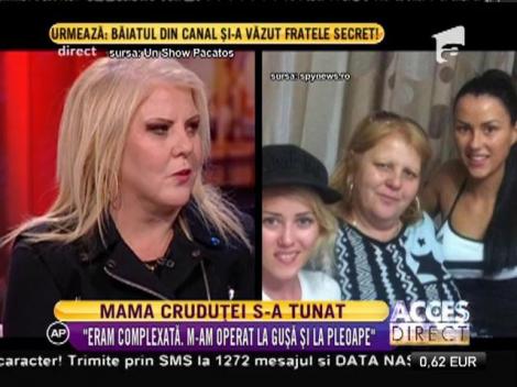 Florentina, mama Danielei Crudu, s-a tunat!