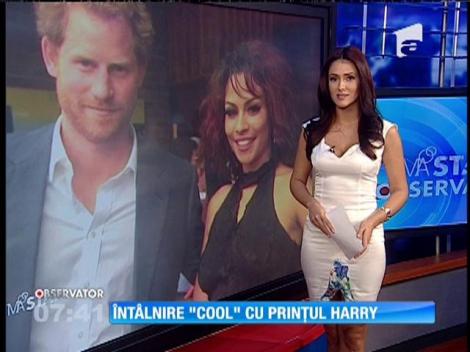 Întâlnire ”cool” cu Prinţul Harry