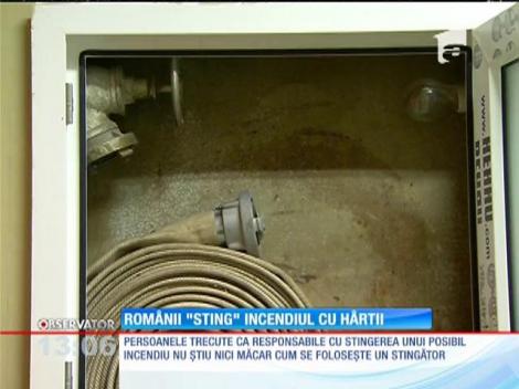 Instituţiile publice nepregătite în faţa unui posibil incendiu, încep să se pună la punct pe hârtie