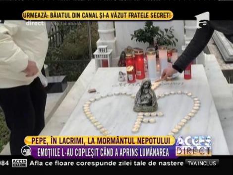 Pepe, în lacrimi, la mormântul nepotului său Franco