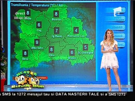 Prognoza meteo. Cerul va fi temporar noros, dar ploile vor cădea doar izolat