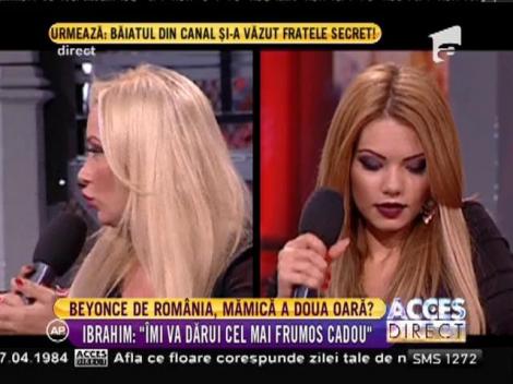 Beyonce de România, însărcinată cu Ibrahim?