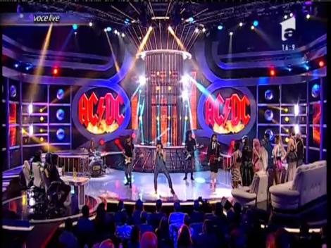 Un travesti de excepție! Brian Johnson, solistul trupei AC/DC, show total, în interpretarea lui Adrian Enache