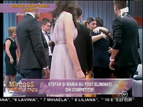 Ştefan şi Maria, eliminaţi din competiţie!