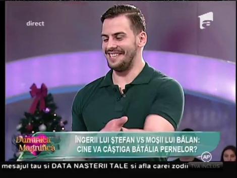 Andreea Bălan şi Ştefan Stan, bătaie cu perne la "Mireasă pentru fiul meu!"