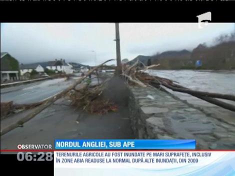 Nordul Angliei este sub ape