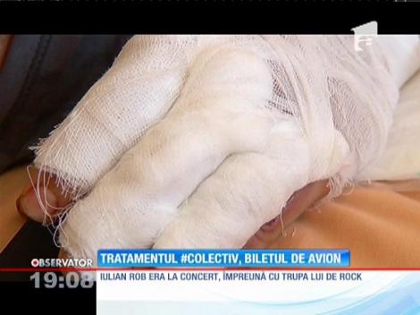 Cătălin şi Iulian, doi tineri răniţi în Colectiv, s-ar putea întoarce curând, acasă