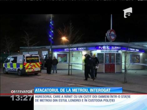 Atacatorul de la metroul din Londra este în custodia poliţiei