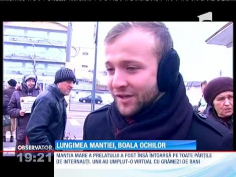 Înaltpreasfinţitul Teodosie Snagoveanu îi face miopi pe cârcotaşii care au comentat despre mantia lui