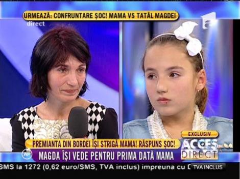 Magda îşi vede pentru prima dată mama