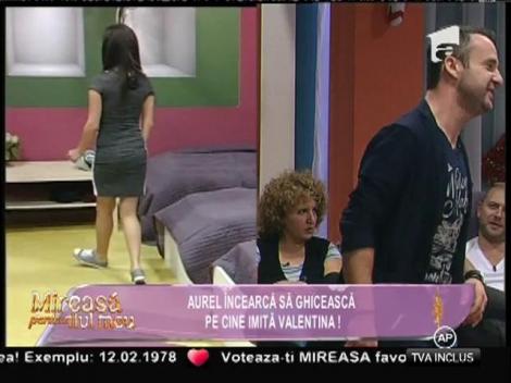 Valentina și Aurel i-au imitat pe ceilalți petrecăreți, la aniversarea Natașei!