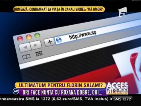 Ultimatum pentru Florin Salam din partea iubitei sale