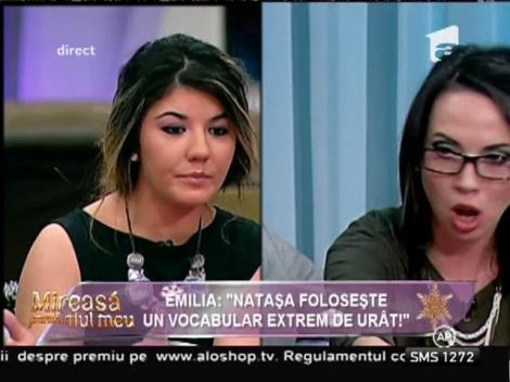 Discuţiile dintre Emilia şi Nataşa se ţin lanţ! Cele două concurente şi-au adresat reproşuri grave