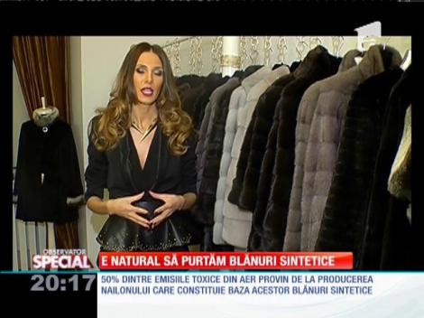 SPECIAL! E natural să purtăm blănuri sintetice