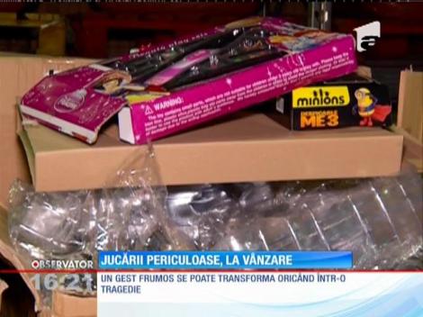 Jucăriile sunt mai vânate în aceste zile decât cozonacii. Dar aveţi mare grijă ce cumpăraţi şi de unde