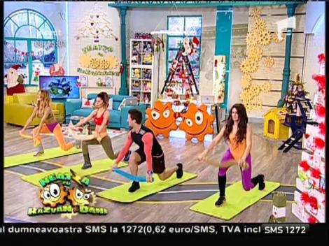 Fitness la Neatza! Exerciții cu ajutorul prosopului