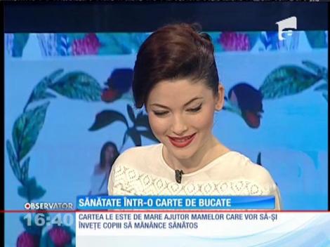 Pe 12 decembrie, Anca Lungu lansează cartea "Reţete alese pentru prinţi şi prinţese"