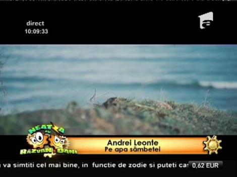 Andrei Leonte, primul câştigător "X Factor" are o nouă melodie! Ascultă aici  "Pe apa sâmbetei"